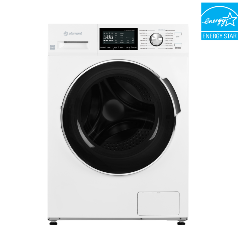 Element 24-inch 2.7 cu. ft. Compact Front Load Washer – White, ENERGY STAR (EFL2724BW) EFL2724BW