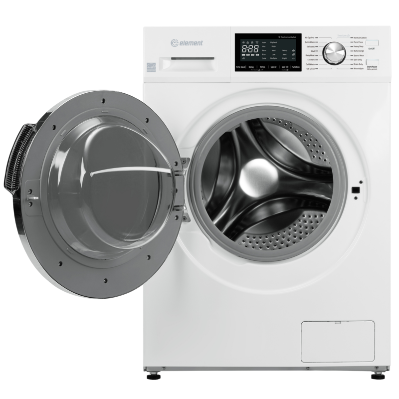 Element 24-inch 2.7 cu. ft. Compact Front Load Washer – White, ENERGY STAR (EFL2724BW) EFL2724BW, product image 3 of 6