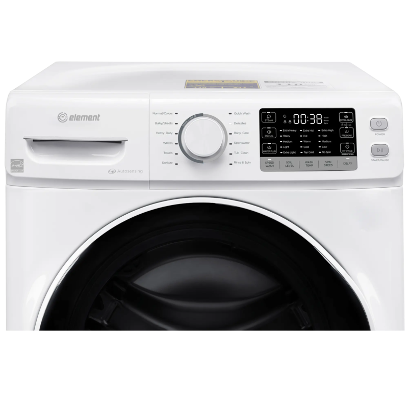 Element 4.5 cu. ft. Front Load Washer – White (EFL4527BW) EFL4527BW, product image 4 of 6