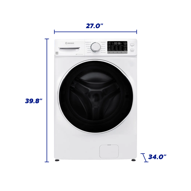 Element 4.5 cu. ft. Front Load Washer – White (EFL4527BW) EFL4527BW, product image 5 of 6