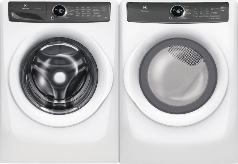 Front Load Perfect Steam Electric Dryer with 7 cycles - 8.0 Cu. Ft. EFME427UIW