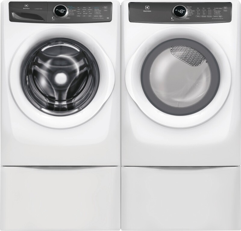 Front Load Perfect Steam Electric Dryer with 7 cycles - 8.0 Cu. Ft. EFME427UIW