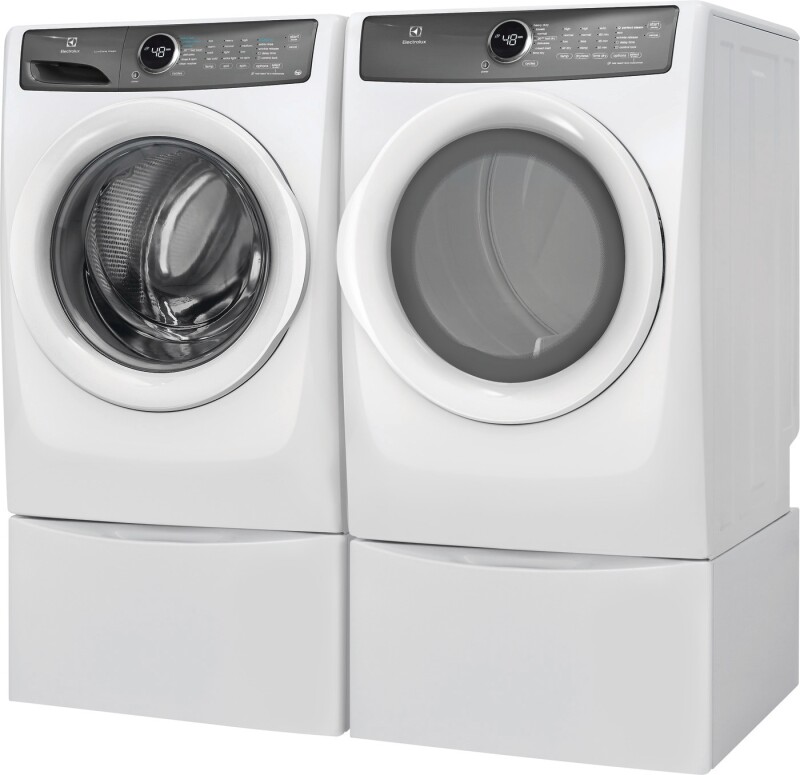 Front Load Perfect Steam Electric Dryer with 7 cycles - 8.0 Cu. Ft. EFME427UIW