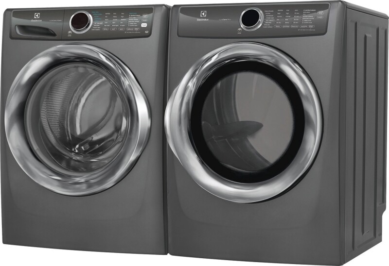 Front Load Perfect Steam Electric Dryer with LuxCare Dry and Instant Refresh - 8.0 Cu. Ft. EFME527UTT