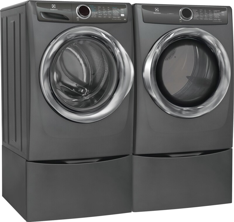 Front Load Perfect Steam Electric Dryer with LuxCare Dry and Instant Refresh - 8.0 Cu. Ft. EFME527UTT