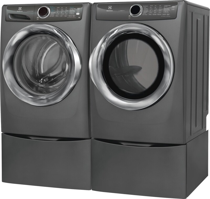 Front Load Perfect Steam Electric Dryer with LuxCare Dry and Instant Refresh - 8.0 Cu. Ft. EFME527UTT