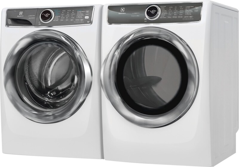 Front Load Perfect Steam Electric Dryer with PredictiveDry™ and Instant Refresh - 8.0. Cu. Ft. EFME627UIW