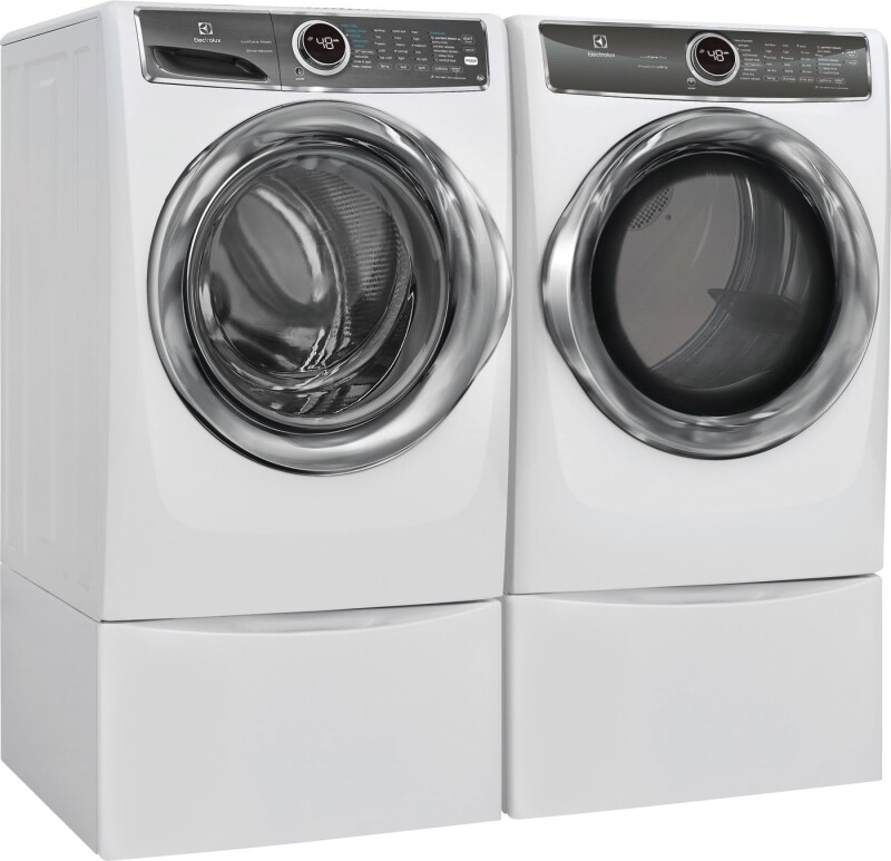 Front Load Perfect Steam Electric Dryer with PredictiveDry™ and Instant Refresh - 8.0. Cu. Ft. EFME627UIW
