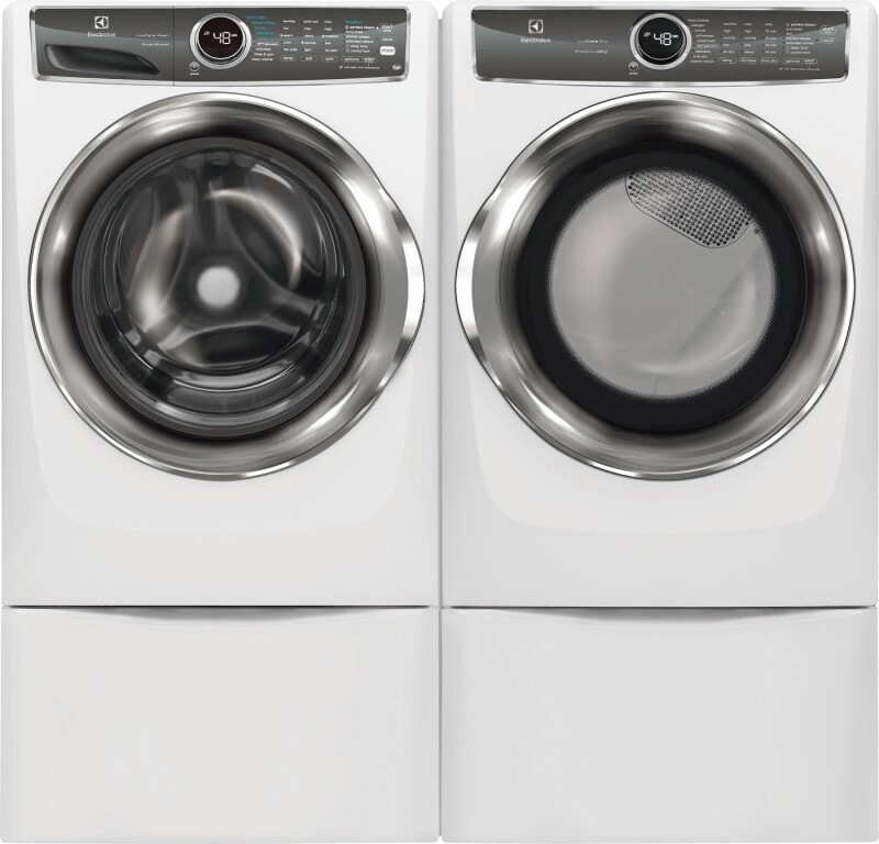 Front Load Perfect Steam Electric Dryer with PredictiveDry™ and Instant Refresh - 8.0. Cu. Ft. EFME627UIW