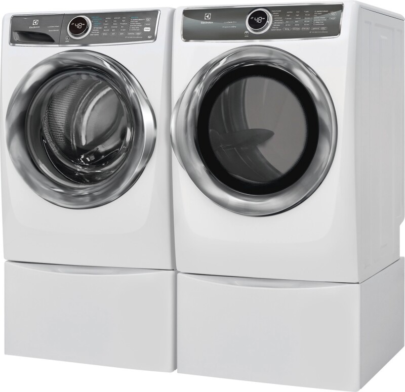 Front Load Perfect Steam Electric Dryer with PredictiveDry™ and Instant Refresh - 8.0. Cu. Ft. EFME627UIW
