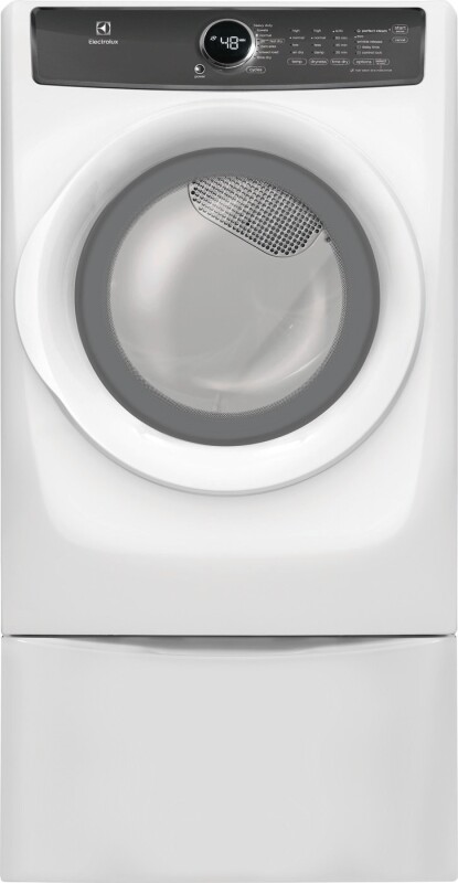 Front Load Perfect Steam Gas Dryer with 7 cycles - 8.0 Cu. Ft. EFMG427UIW