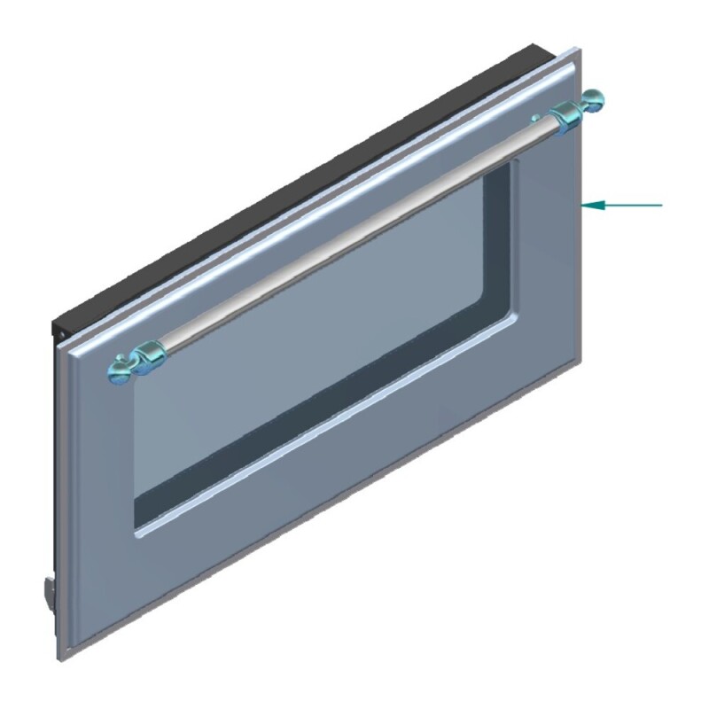 Complete Triple Glass Door Kit for 60 inch Range, UOV 80 E3 Ovens EG9624005703118