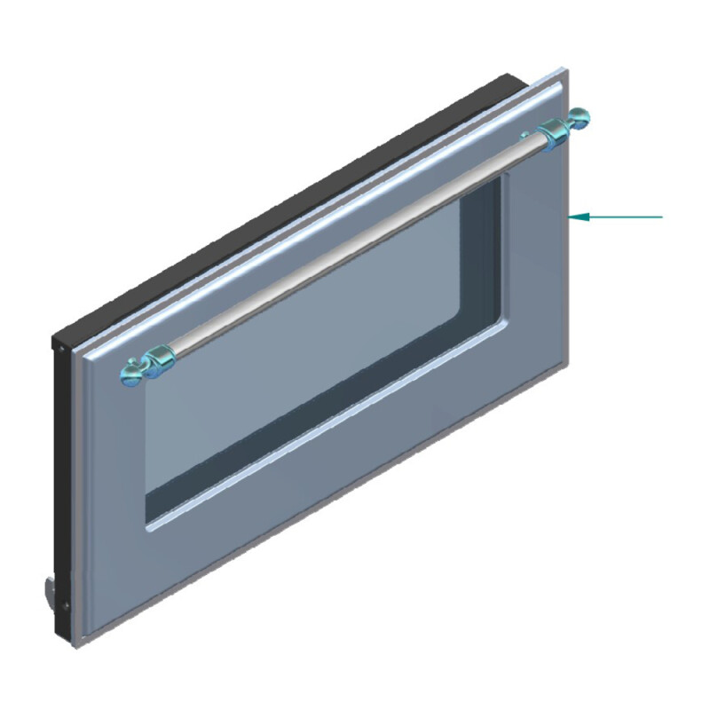 Complete Triple Glass Door Kit for 48 inch Range, UOV 80 E3 EG9624014005216
