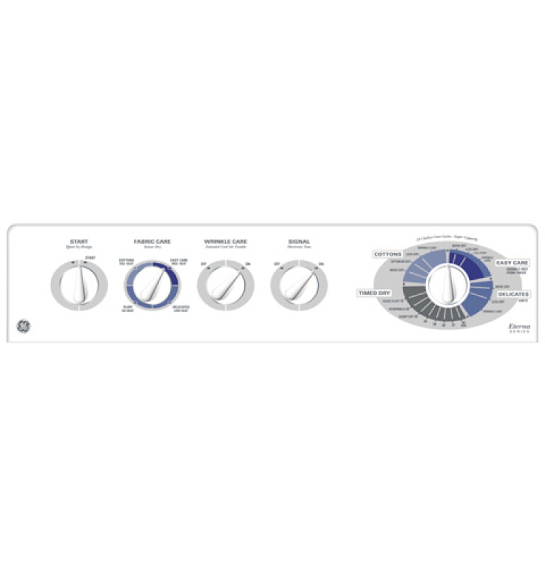 Super 7.0 Cu. Ft. Capacity Gas Dryer with Stainless Steel Drum EGD6500DWW, product image 2 of 2