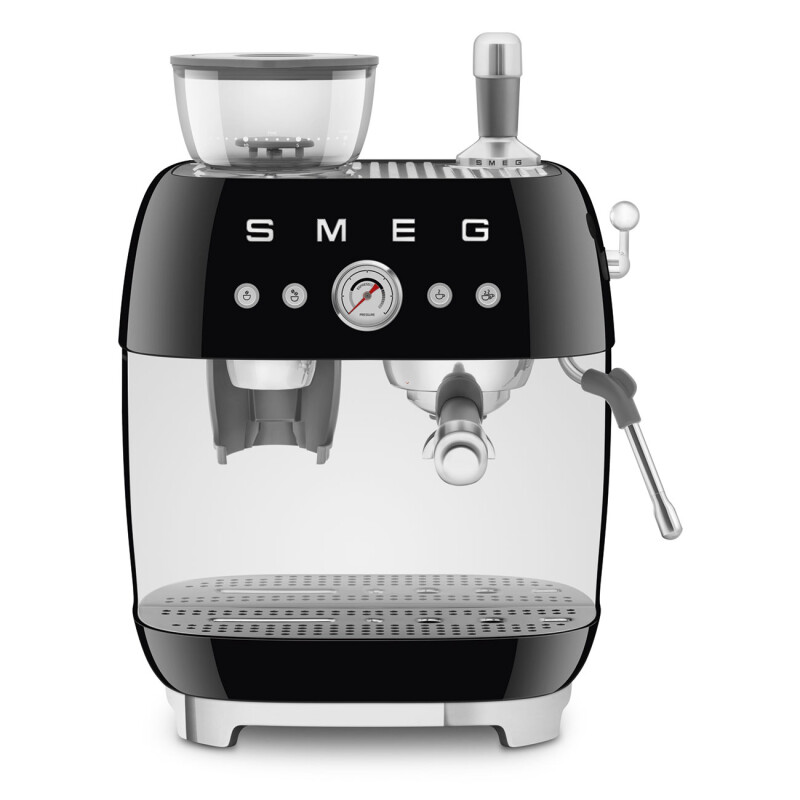 Manual Coffee Machine with grinder Retro-style EGF03BLUS