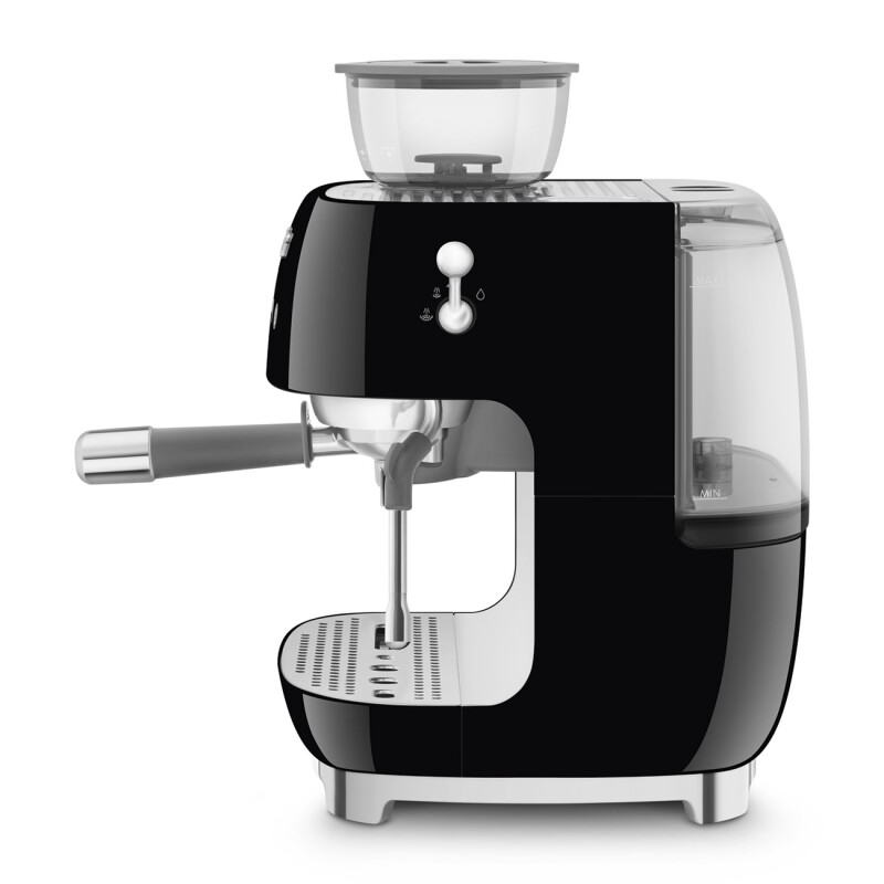 Manual Coffee Machine with grinder Retro-style EGF03BLUS