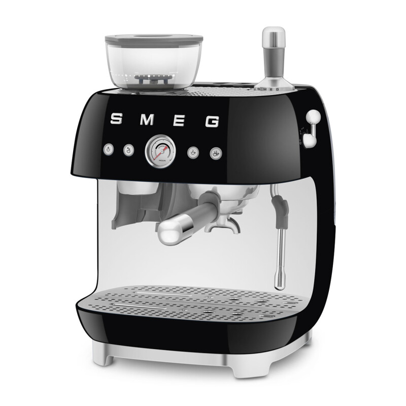 Manual Coffee Machine with grinder Retro-style EGF03BLUS