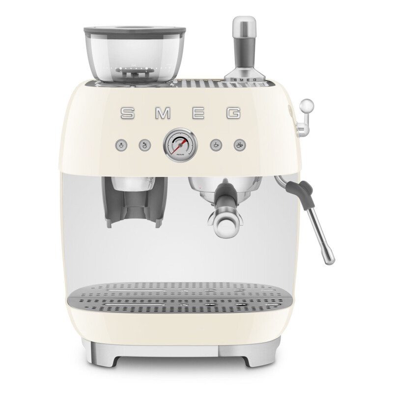 Manual Coffee Machine with grinder Retro-style EGF03CRUS