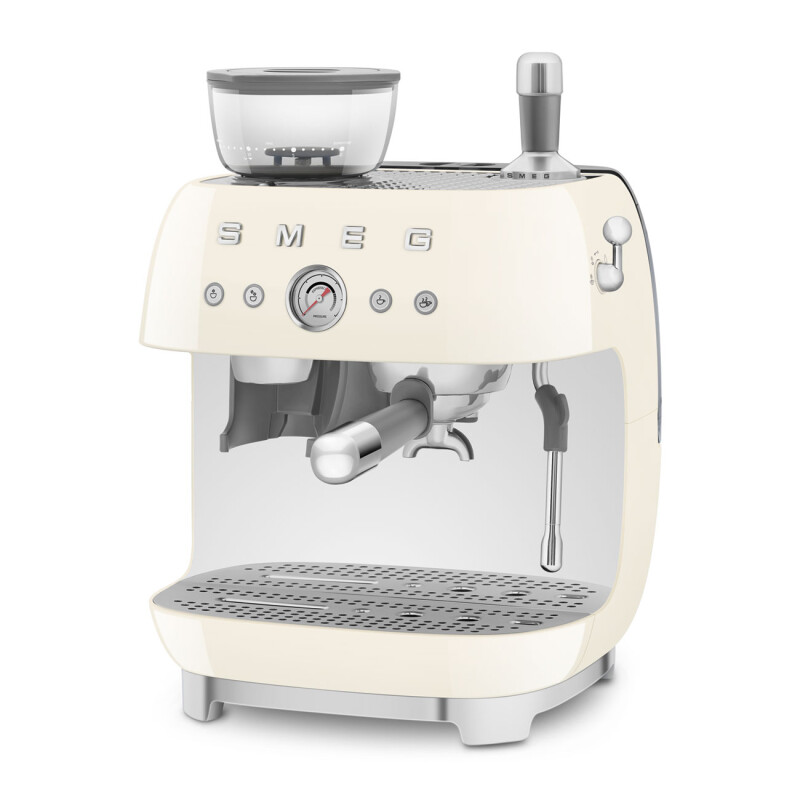 Manual Coffee Machine with grinder Retro-style EGF03CRUS