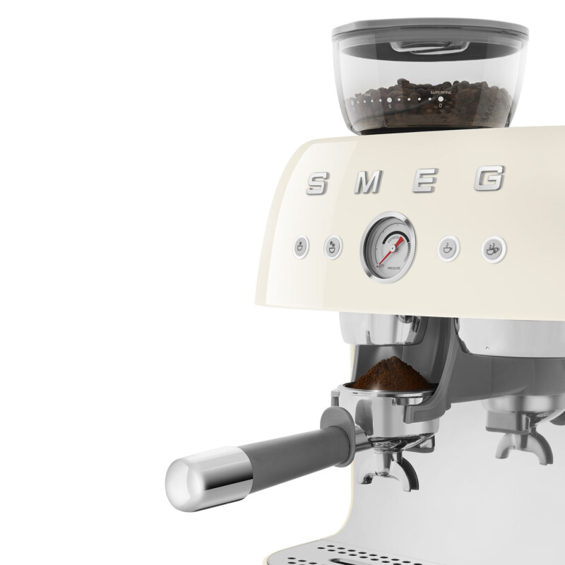 Manual Coffee Machine with grinder Retro-style EGF03CRUS