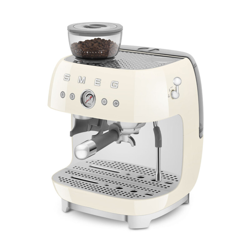 Manual Coffee Machine with grinder Retro-style EGF03CRUS