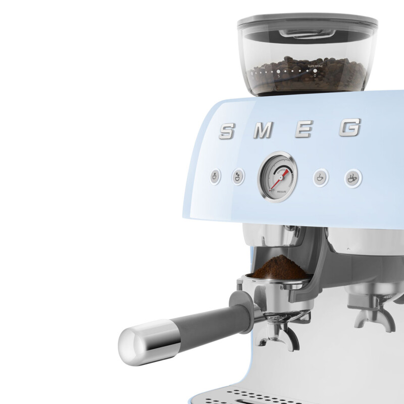 Manual Coffee Machine with grinder Retro-style EGF03PBUS