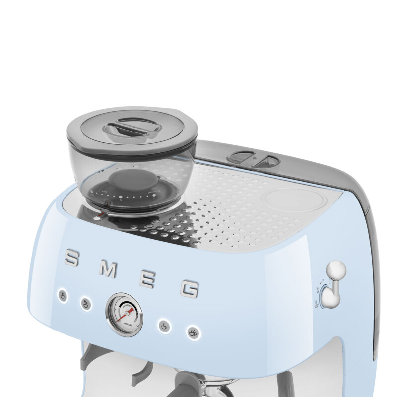 Manual Coffee Machine with grinder Retro-style EGF03PBUS