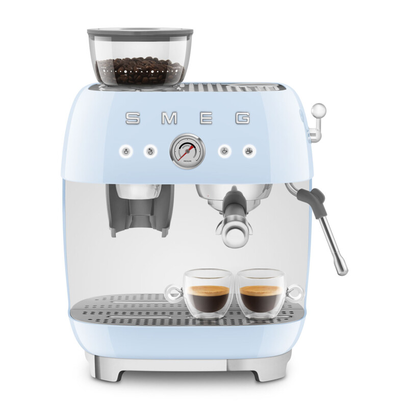 Manual Coffee Machine with grinder Retro-style EGF03PBUS