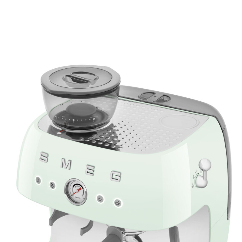 Manual Coffee Machine with grinder Retro-style EGF03PGUS