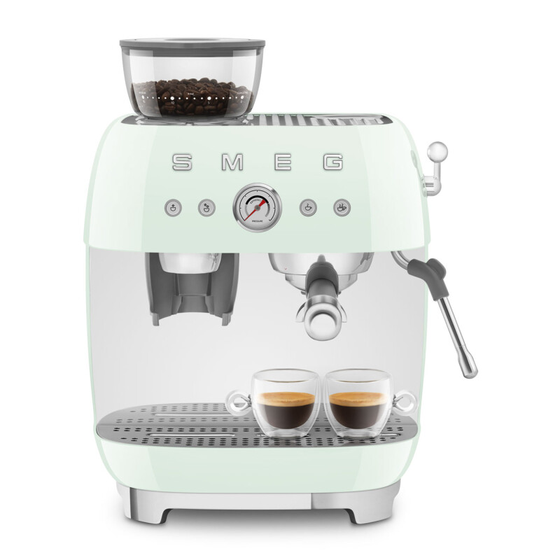 Manual Coffee Machine with grinder Retro-style EGF03PGUS