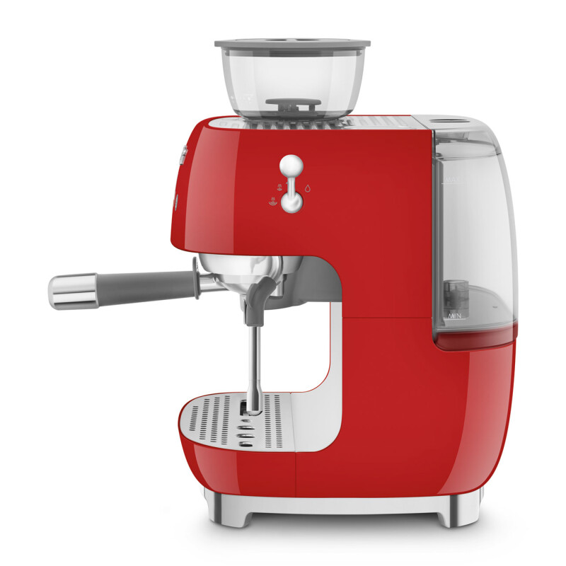 Manual Coffee Machine with grinder Retro-style EGF03RDUS