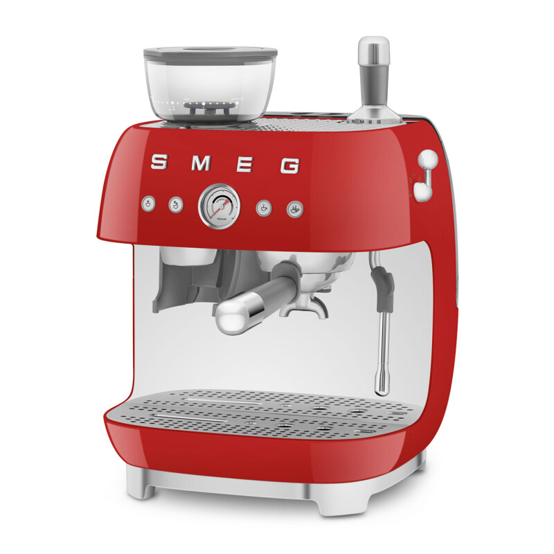 Manual Coffee Machine with grinder Retro-style EGF03RDUS