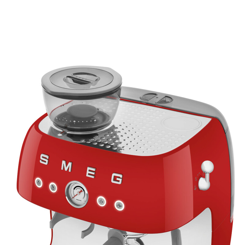 Manual Coffee Machine with grinder Retro-style EGF03RDUS