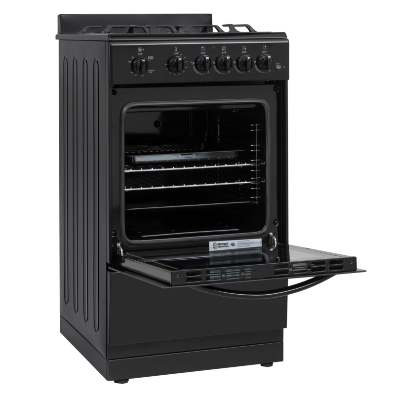 Element 1.9 Cu. Ft. 20” Gas Range - Black (EGR204MCCB) EGR204MCCB