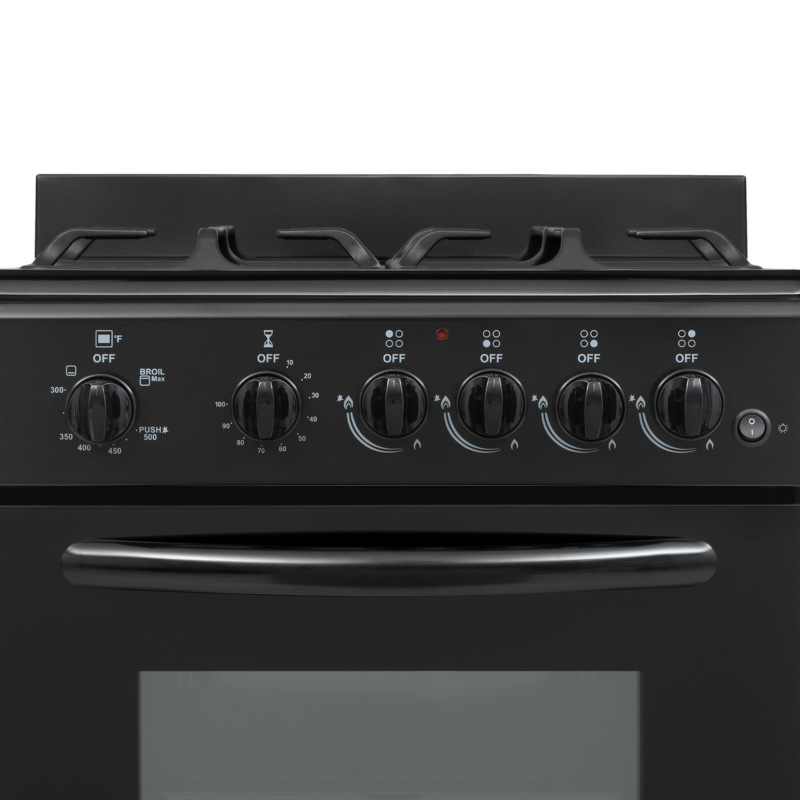 Element 1.9 Cu. Ft. 20” Gas Range - Black (EGR204MCCB) EGR204MCCB