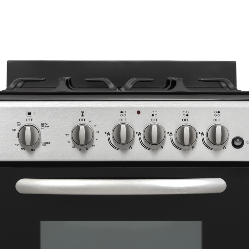 Element 1.9 Cu. Ft. 20” Gas Range - Stainless Steel (EGR204MCCS) view 7