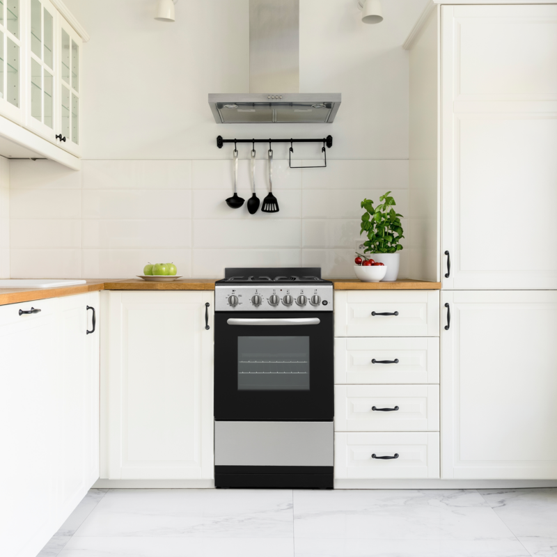 Element 1.9 Cu. Ft. 20” Gas Range - Stainless Steel (EGR204MCCS) view 9
