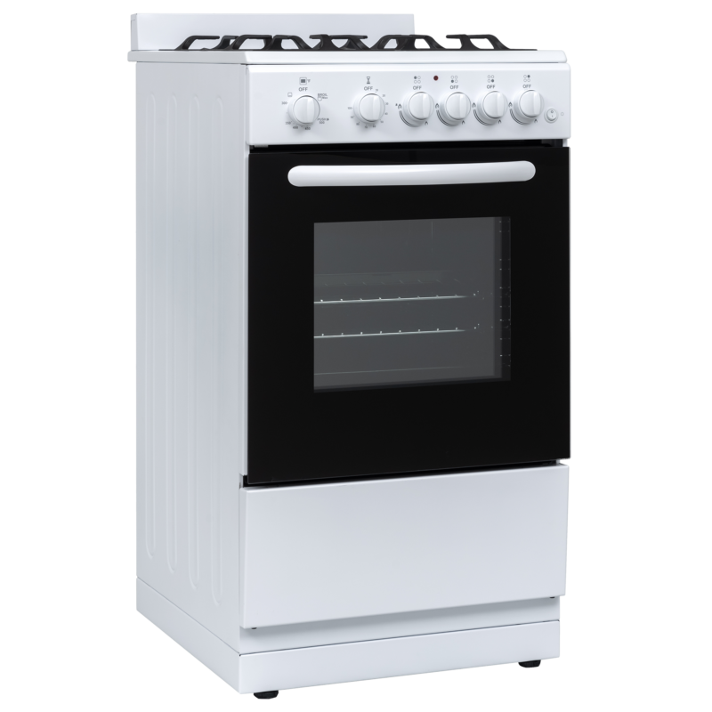 Element 1.9 Cu. Ft. 20” Gas Range - White (EGR204MCCW) EGR204MCCW