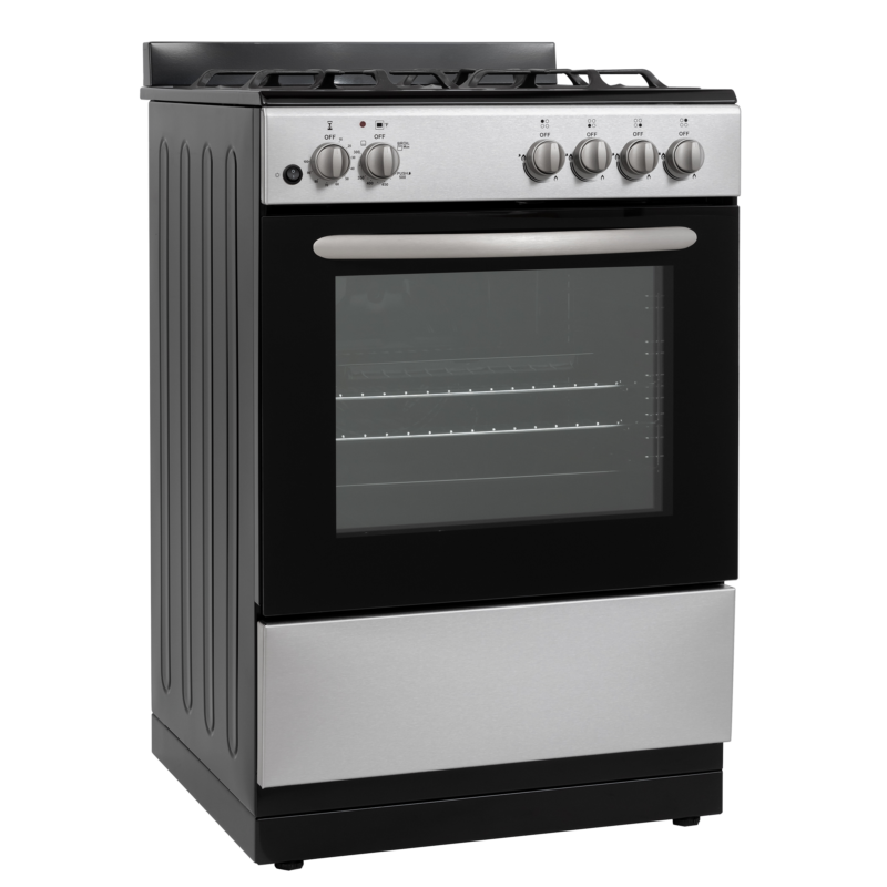 Element 2.4 Cu. Ft. 24” Gas Range - Stainless Steel (EGR244MCCS) view 2