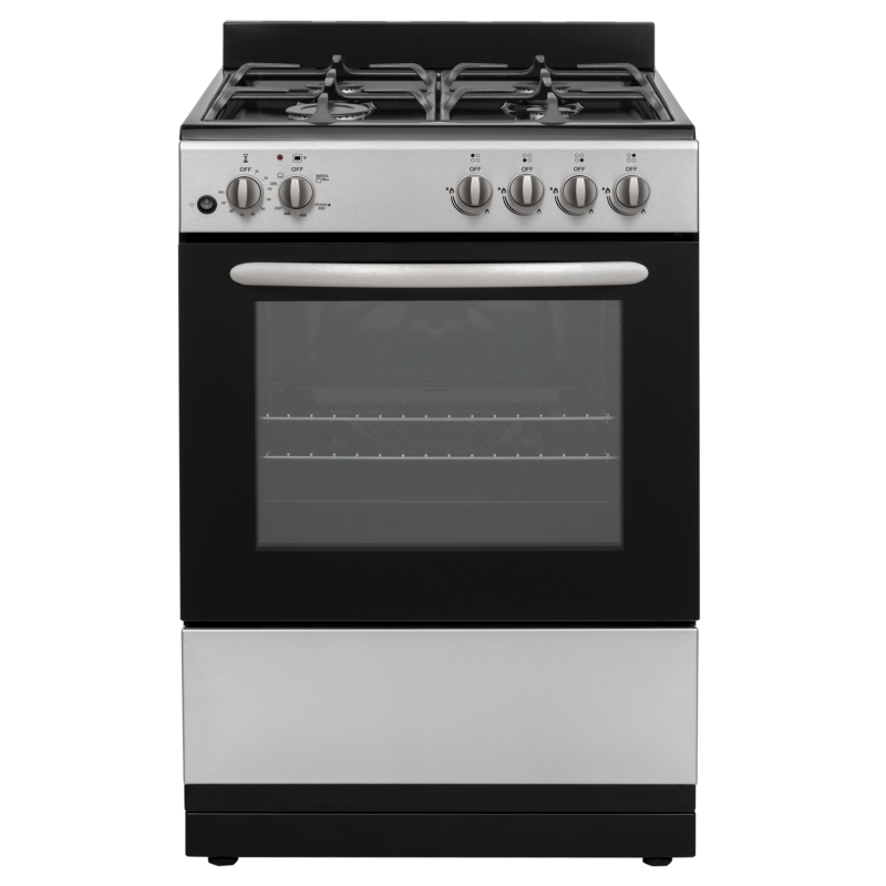 Element 2.4 Cu. Ft. 24” Gas Range - Stainless Steel (EGR244MCCS) view 5