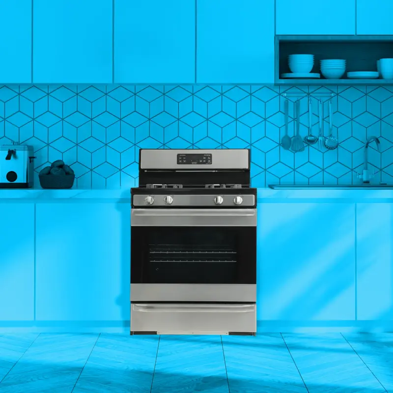 30'' 4 Burners 5.2 cu. ft. Gas Range EGR34MCCS
