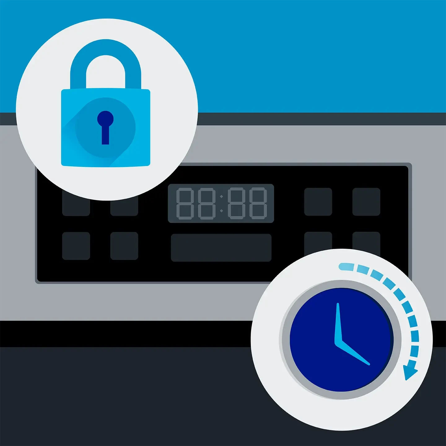 Control Lock & Delay Time Feature