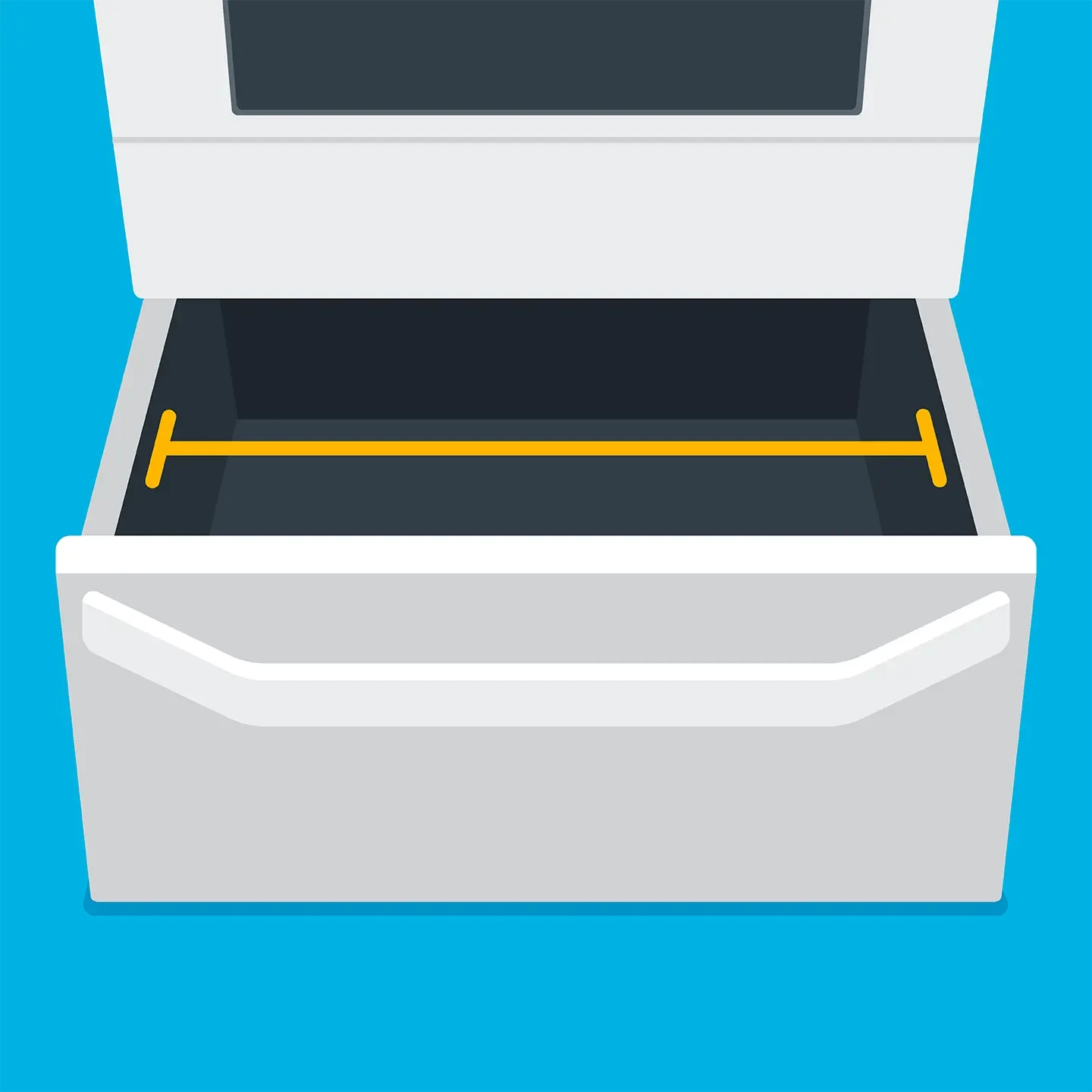Full-width Storage Drawer