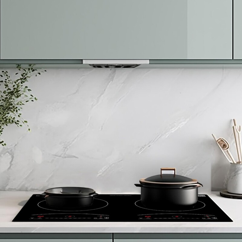 120V 20 inch 1 Induction and 1 Ceramic Electric Hybrid Cooktop, EHC20211, product image 10 of 11
