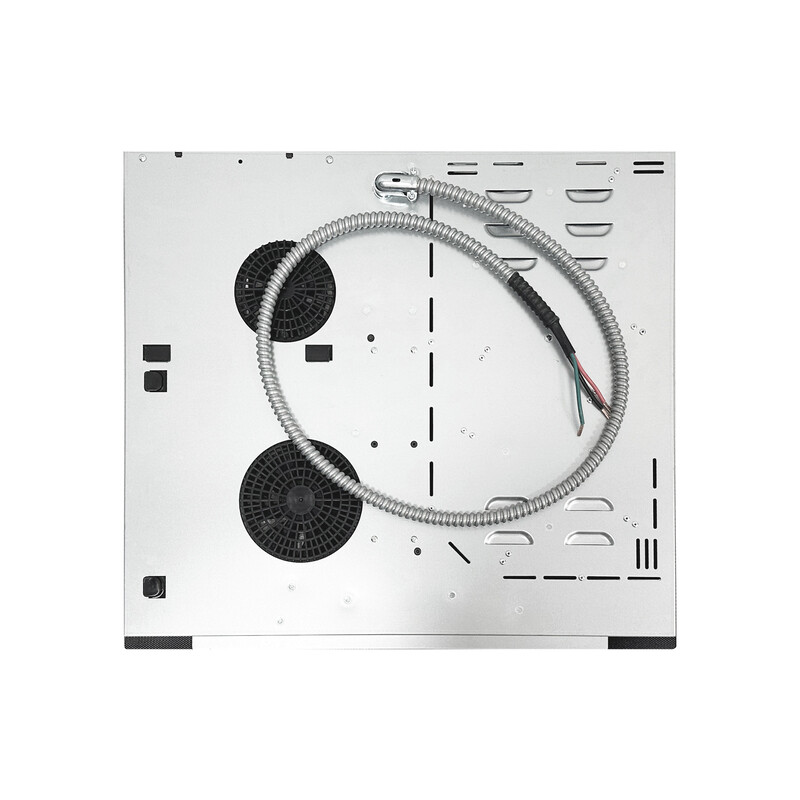 24 inch Electric Hybrid CERAMIC-INDUCTION 4 Burner Cooktop 9 Power 220V EHC23422, product image 12 of 16