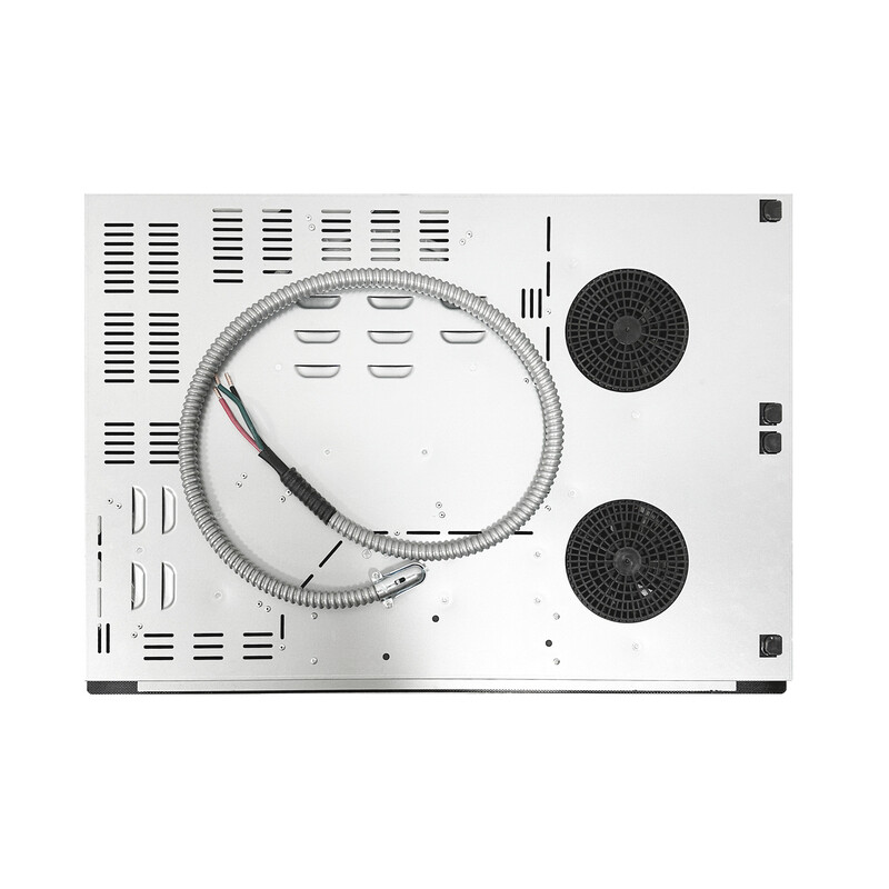 30 inch Electric Hybrid CERAMIC-INDUCTION 4 Burner Cooktop Design 220V EHC30422ED, product image 2 of 21