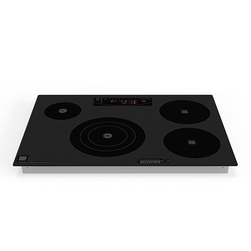 30 inch Electric Hybrid CERAMIC-INDUCTION 4 Burner Cooktop Design 220V EHC30422ED, product image 11 of 21