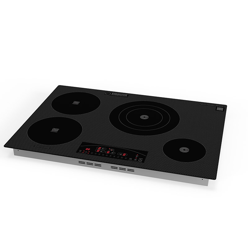 30 inch Electric Hybrid CERAMIC-INDUCTION 4 Burner Cooktop Design 220V EHC30422ED, product image 20 of 21