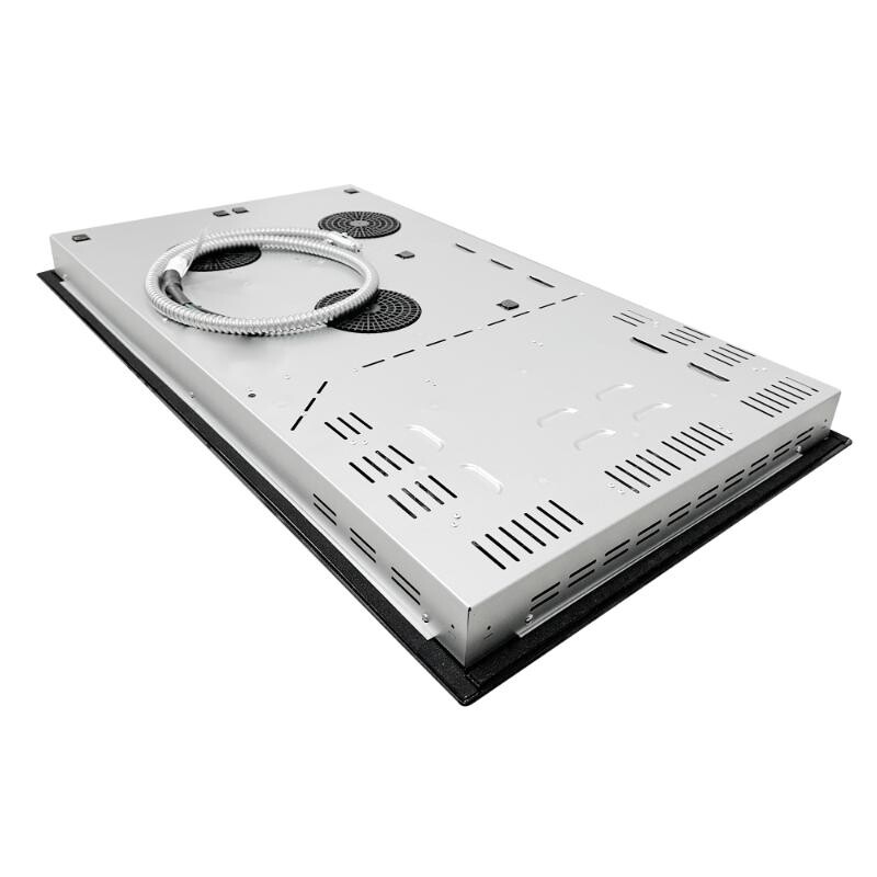 36 inch Electric Hybrid CERAMIC-INDUCTION 5 Burner Cooktop 220V EHC36532, product image 6 of 14