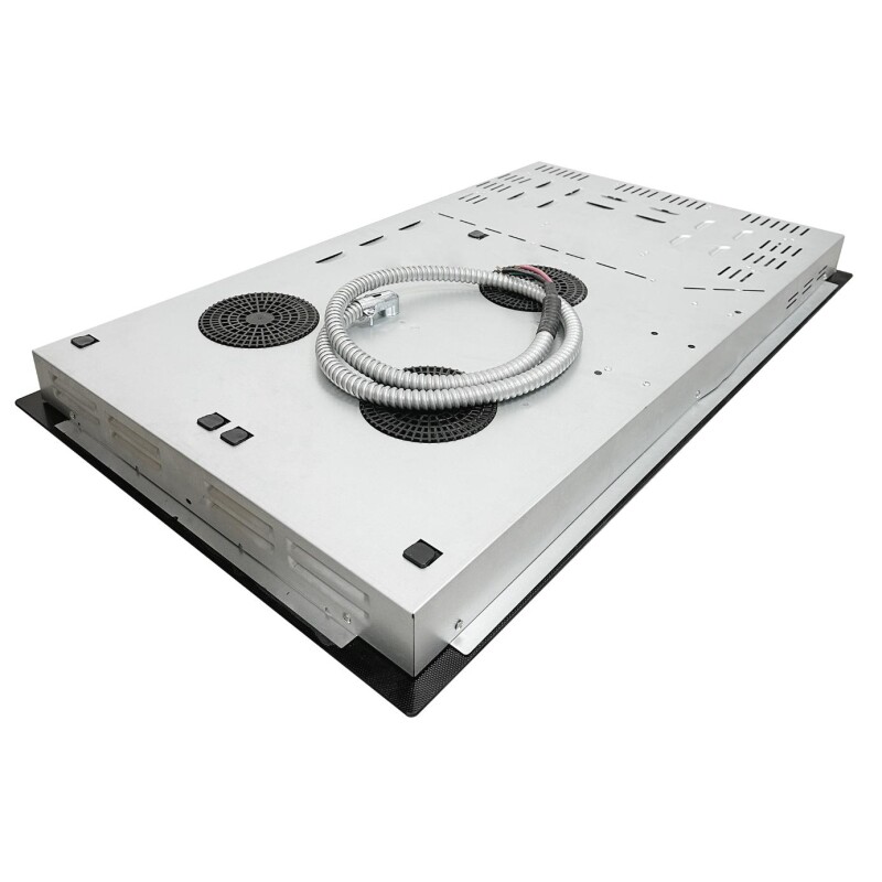 Design 36 inch Electric Hybrid CERAMIC-INDUCTION 5 Burner Cooktop 220V EHC36532ED, product image 5 of 14